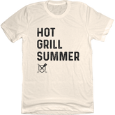 Hot Grill Summer - Baseball BBQ Tee
